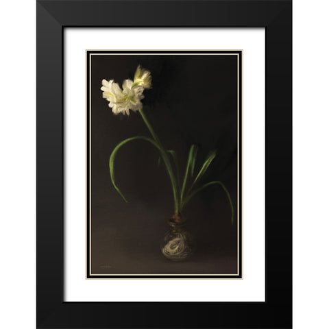 Vintage Piece in the Window Black Modern Wood Framed Art Print with Double Matting by Kamdon Kreations