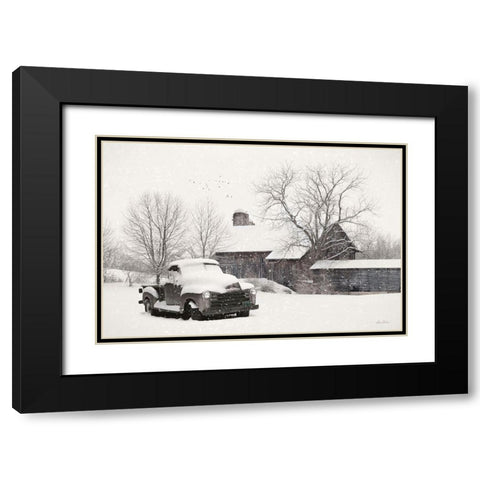 A Time to Rest Black Modern Wood Framed Art Print with Double Matting by Deiter, Lori