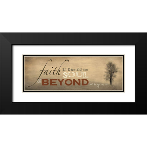 Sepia Tree Black Modern Wood Framed Art Print with Double Matting by Rae, Marla
