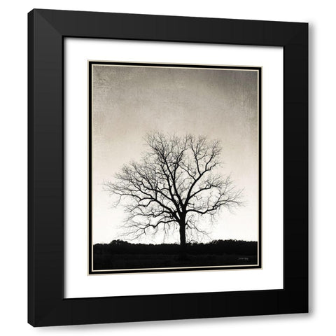 Under Heaven Black Modern Wood Framed Art Print with Double Matting by Rigsby, Jennifer