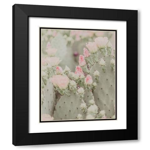 Blooms Abound I Black Modern Wood Framed Art Print with Double Matting by Rigsby, Jennifer