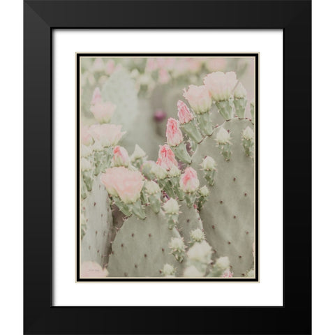 Blooms Abound I Black Modern Wood Framed Art Print with Double Matting by Rigsby, Jennifer