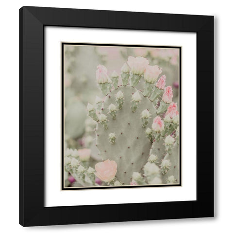 Blooms Abound III Black Modern Wood Framed Art Print with Double Matting by Rigsby, Jennifer