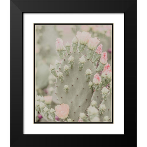 Blooms Abound III Black Modern Wood Framed Art Print with Double Matting by Rigsby, Jennifer