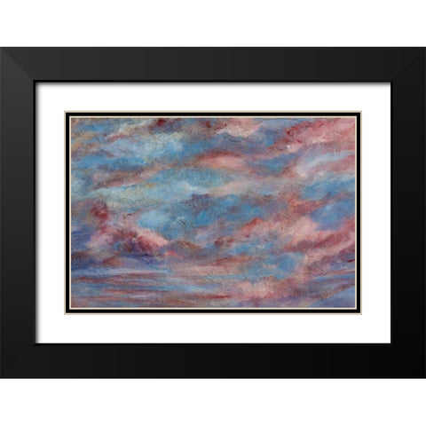 USA, Colorado, Ridgeway Detail of wall painting Black Modern Wood Framed Art Print with Double Matting by Paulson, Don