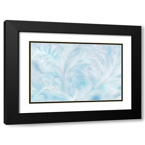 Winter Art Black Modern Wood Framed Art Print with Double Matting by Karina, Aleksandrova