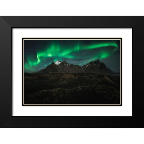 Untitled Black Modern Wood Framed Art Print with Double Matting by Martin Castan, David