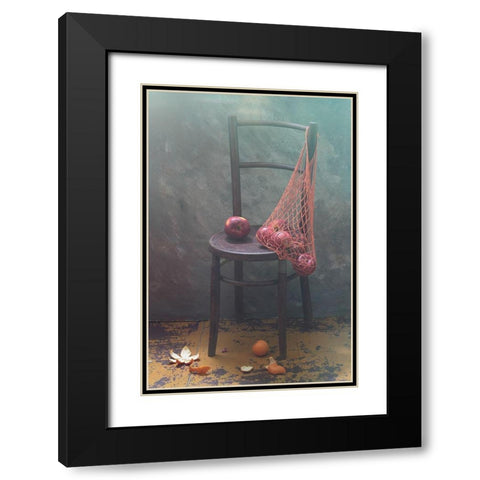 It Was Recently... Black Modern Wood Framed Art Print with Double Matting by Ustinagreen