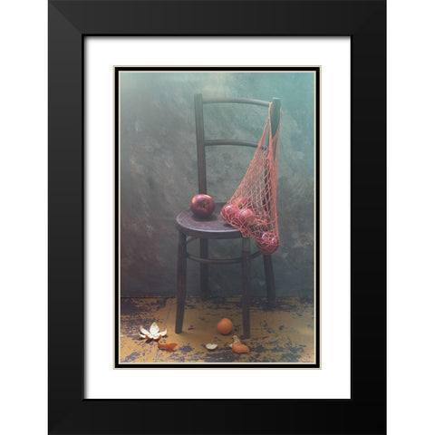 It Was Recently... Black Modern Wood Framed Art Print with Double Matting by Ustinagreen