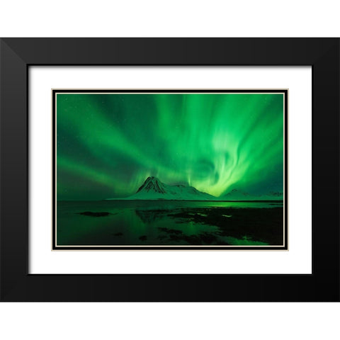Untitled Black Modern Wood Framed Art Print with Double Matting by Martin Castan, David