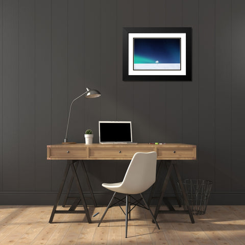 Winter Tree Black Modern Wood Framed Art Print with Double Matting by Hamiti, Bess