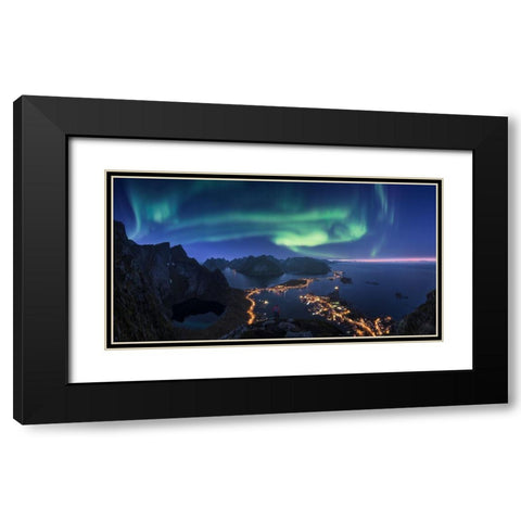Anywhere I Roam Black Modern Wood Framed Art Print with Double Matting by F. Turienzo, Carlos