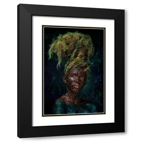 Arbor Mundi Black Modern Wood Framed Art Print with Double Matting by Kovalev, Ivan