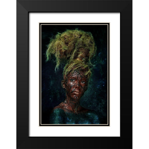 Arbor Mundi Black Modern Wood Framed Art Print with Double Matting by Kovalev, Ivan
