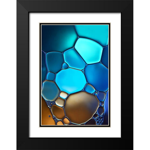 Different Shapes Ll Black Modern Wood Framed Art Print with Double Matting by Westum, Heidi
