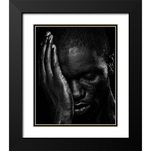 Why Go Black Modern Wood Framed Art Print with Double Matting by lotzin -, mario