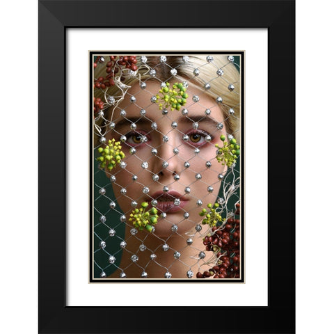 The Maid Of OrleiÂAns V Black Modern Wood Framed Art Print with Double Matting by Naderi, Peyman