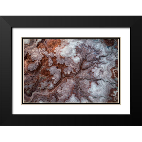 Colors Of Utah Black Modern Wood Framed Art Print with Double Matting by Macua, Gerald