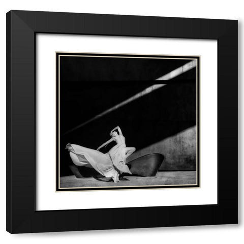 Dancing With The Light Black Modern Wood Framed Art Print with Double Matting by Pansky, Rachel