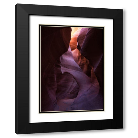Textures And Tones Black Modern Wood Framed Art Print with Double Matting by Macua, Gerald