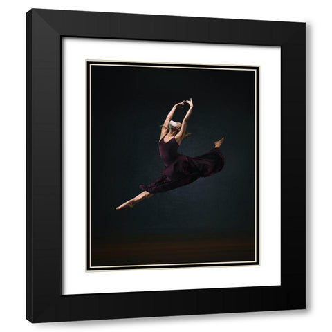 Solo During Quarantine Black Modern Wood Framed Art Print with Double Matting by Li, Rob