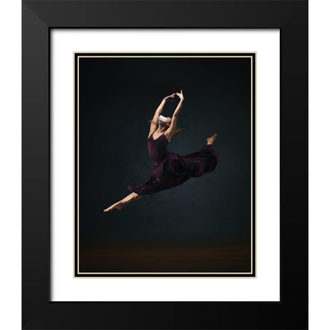 Solo During Quarantine Black Modern Wood Framed Art Print with Double Matting by Li, Rob