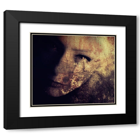 Out Of Nowhere Black Modern Wood Framed Art Print with Double Matting by Kovacevic, Mirjana