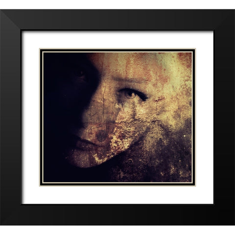 Out Of Nowhere Black Modern Wood Framed Art Print with Double Matting by Kovacevic, Mirjana