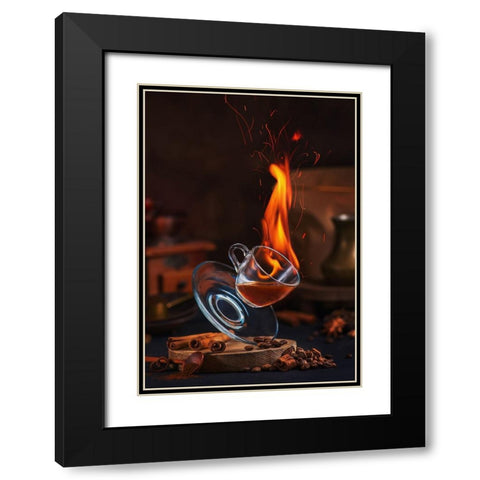Just That Good Black Modern Wood Framed Art Print with Double Matting by Belenko, Dina