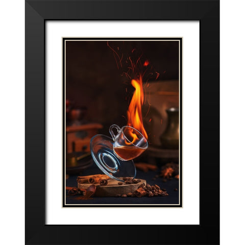 Just That Good Black Modern Wood Framed Art Print with Double Matting by Belenko, Dina