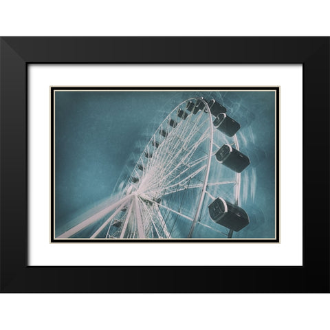 Completely Detached Black Modern Wood Framed Art Print with Double Matting by Schleicher-Schwarz, Roswitha