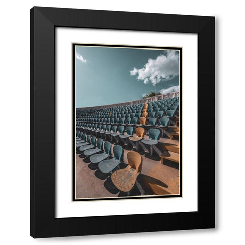 DonT Be Alone Black Modern Wood Framed Art Print with Double Matting by hishamtwhed