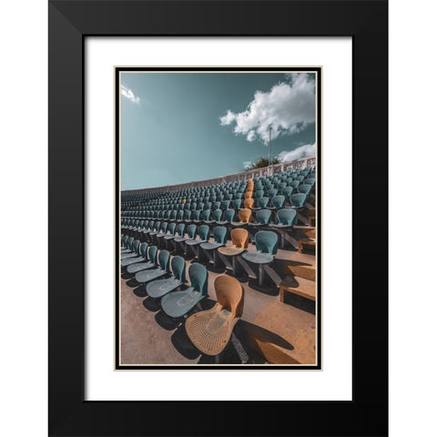 DonT Be Alone Black Modern Wood Framed Art Print with Double Matting by hishamtwhed