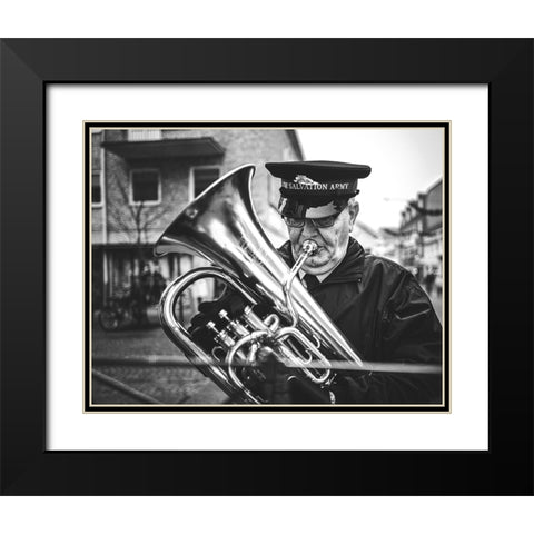 The Salvation Army Black Modern Wood Framed Art Print with Double Matting by Ogazzi, Alex