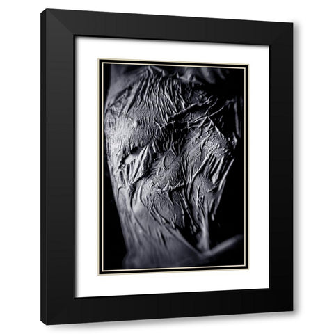 Untitled Black Modern Wood Framed Art Print with Double Matting by Bousca, Bogdan