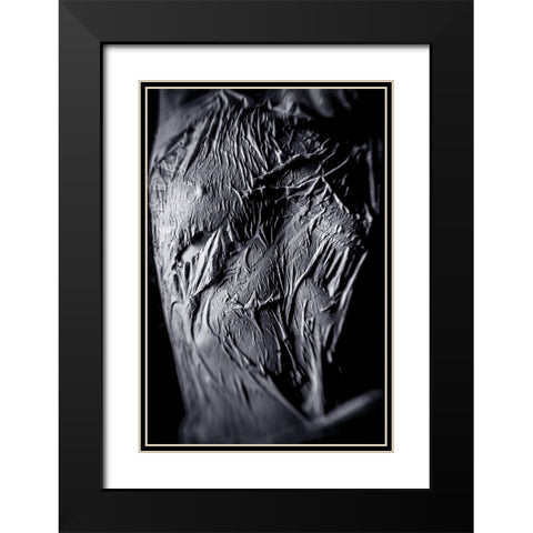 Untitled Black Modern Wood Framed Art Print with Double Matting by Bousca, Bogdan