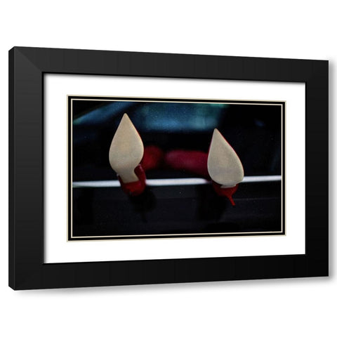 45285 Black Modern Wood Framed Art Print with Double Matting by Schottstaedt, Erik