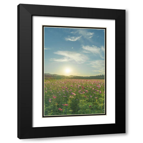 its like a dream Black Modern Wood Framed Art Print with Double Matting by Yano, Masahiro