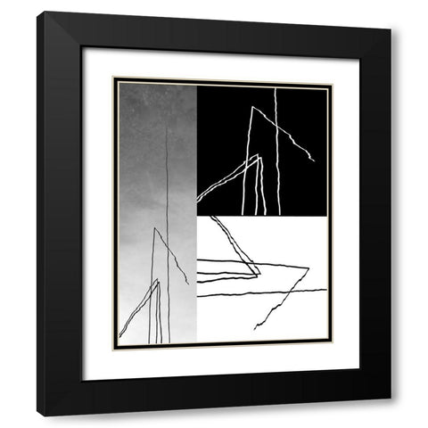 untitled Black Modern Wood Framed Art Print with Double Matting by Lieb, Dorothee
