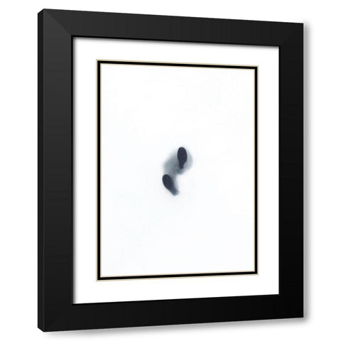 From below Black Modern Wood Framed Art Print with Double Matting by Cederberg, Marcus