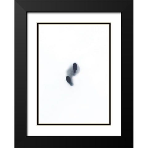 From below Black Modern Wood Framed Art Print with Double Matting by Cederberg, Marcus