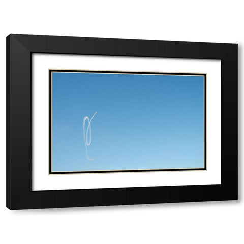 Wohooo Black Modern Wood Framed Art Print with Double Matting by Cederberg, Marcus