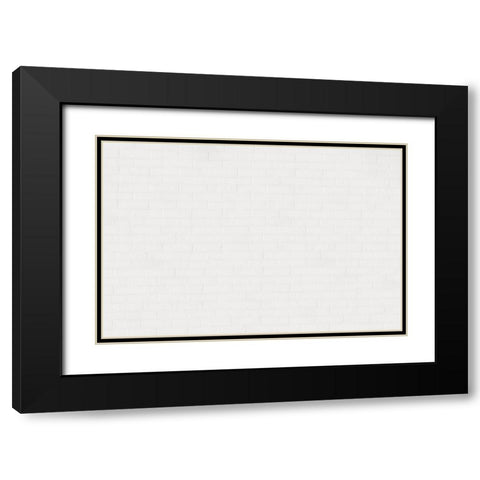 Texture 68 Black Modern Wood Framed Art Print with Double Matting by 1x Studio III