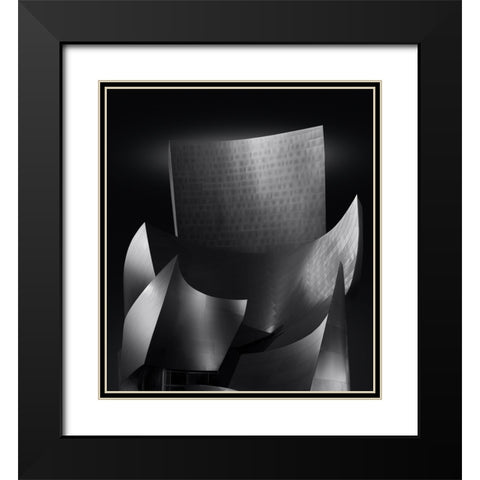 The Concert Black Modern Wood Framed Art Print with Double Matting by Garcia, Helena