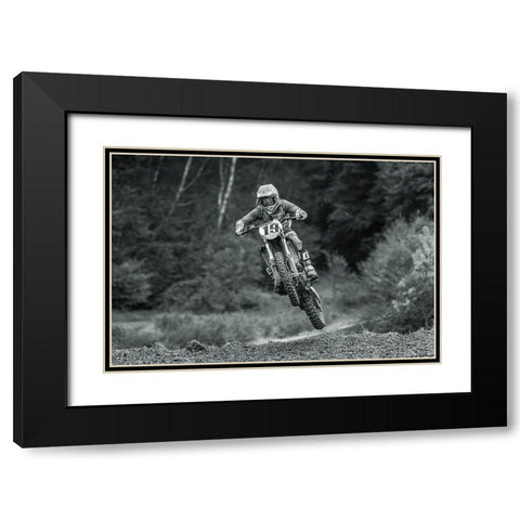 19 Black Modern Wood Framed Art Print with Double Matting by Stepanov, Dmitry