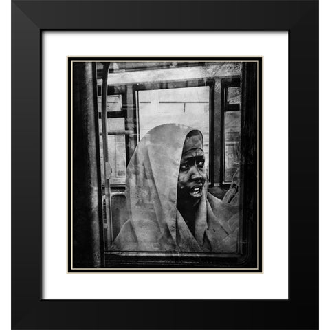 An Ordinary Woman Black Modern Wood Framed Art Print with Double Matting by Fabrowski, Robert