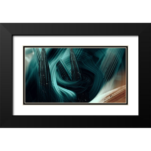 Dias traiAsoeiros Black Modern Wood Framed Art Print with Double Matting by Sherin.Abdou