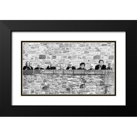 Still Life (Vi) Black Modern Wood Framed Art Print with Double Matting by Caterina, Walter