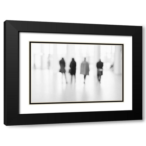 In The Gallery Black Modern Wood Framed Art Print with Double Matting by Schleicher-Schwarz, Roswitha