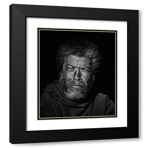 Another Day ... Black Modern Wood Framed Art Print with Double Matting by Verdon